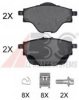A.B.S. 35019 OE Brake Pad Set, disc brake